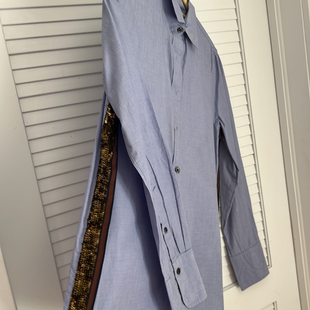 Jcrew Button Down With Sequins - image 2